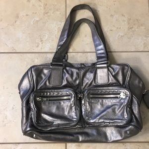 Chloe “Betty” Metallic Silver Leather Handbag